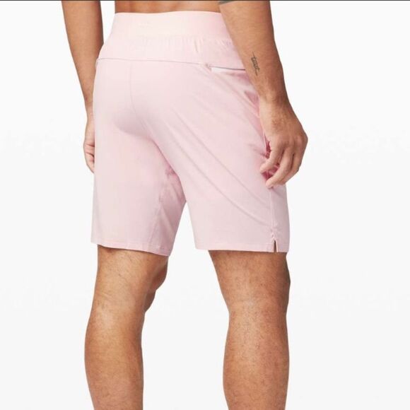 LULULEMON T.H.E. Short 9" *Liner Misty Pink M7AL9S Men’s Size Medium - Picture 4 of 8